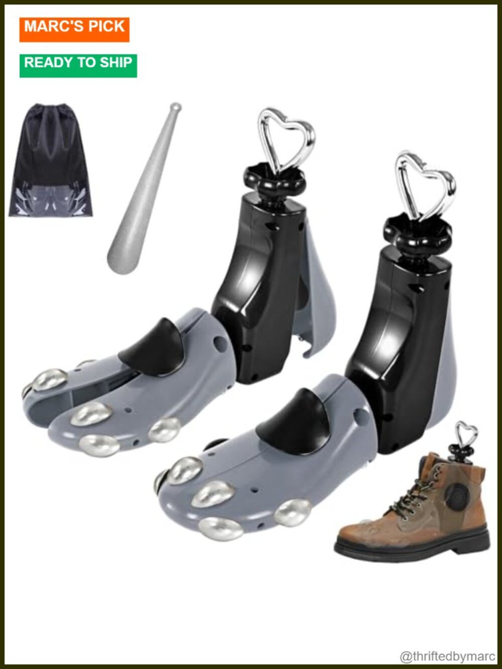 4-Way Shoe Stretcher Shoe Widener Expander for Men & Women Wide Feet